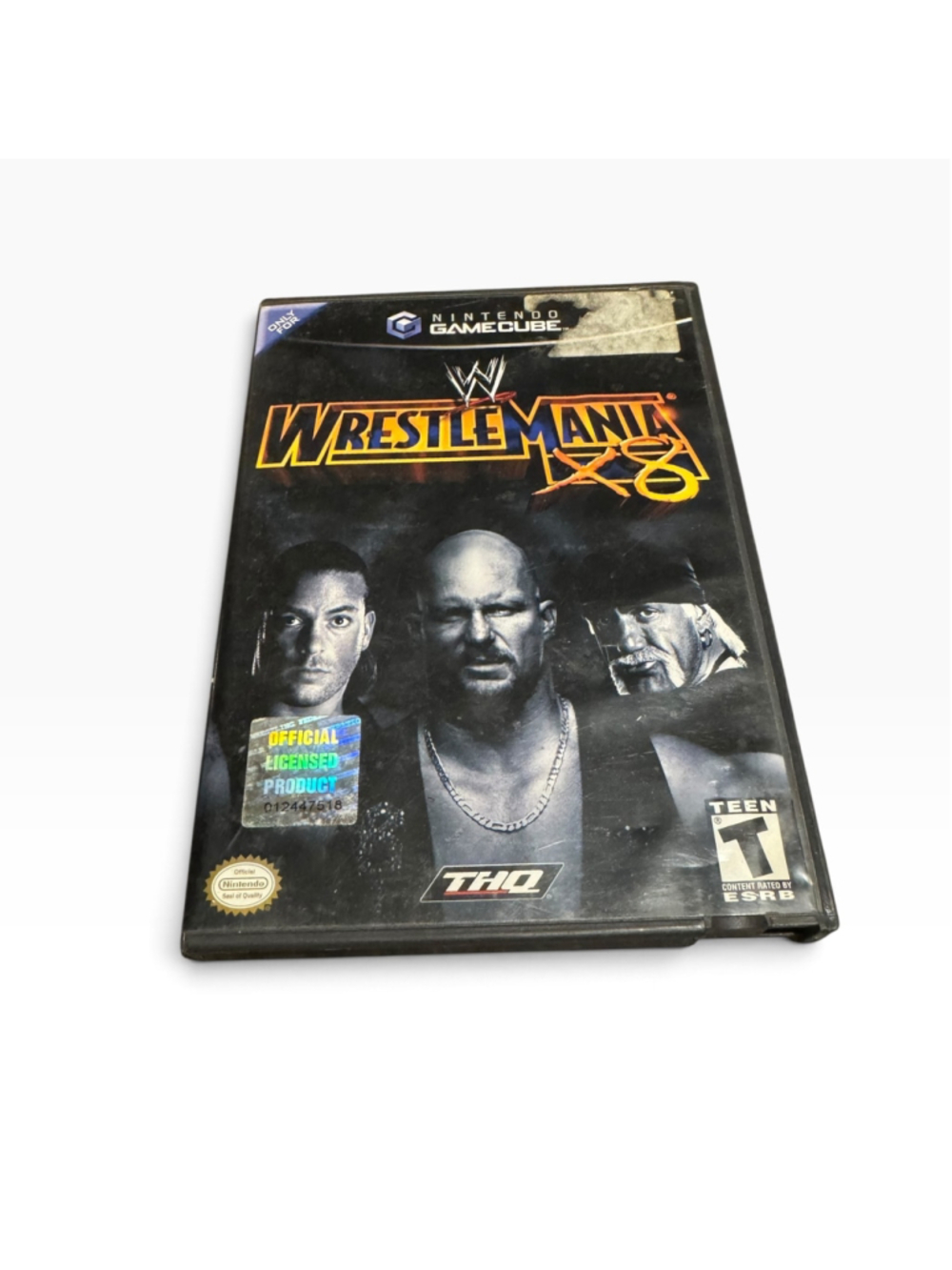 WWE WrestleMania X8 Nintendo GameCube Video Game Stone Cold Steve Austin
